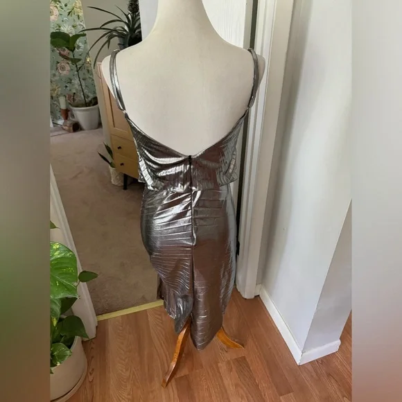 Georgia Hardinge Dazed Dress Metallic - threedaughtersproperties.com Georgia Hardinge Dazed Dress Metallic - threedaughtersproperties.com